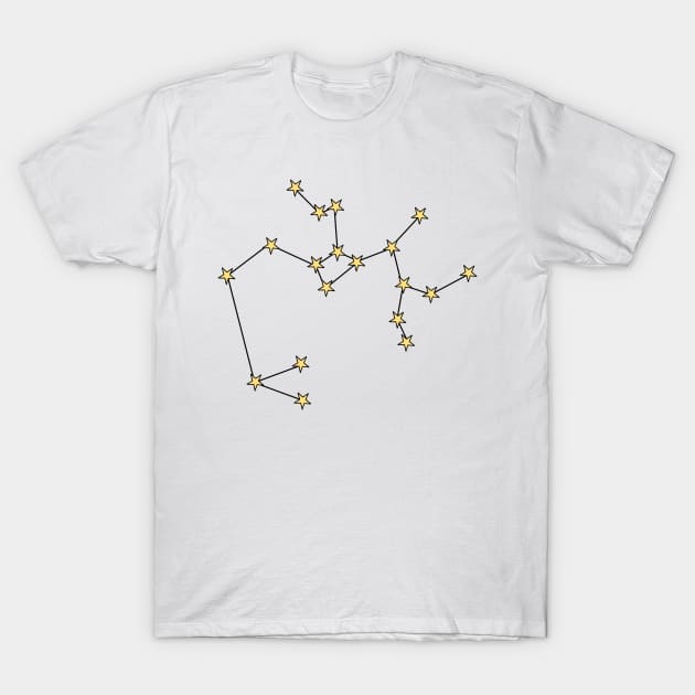 SAGITTARIUS CONSTELLATION T-Shirt by basiastachurska